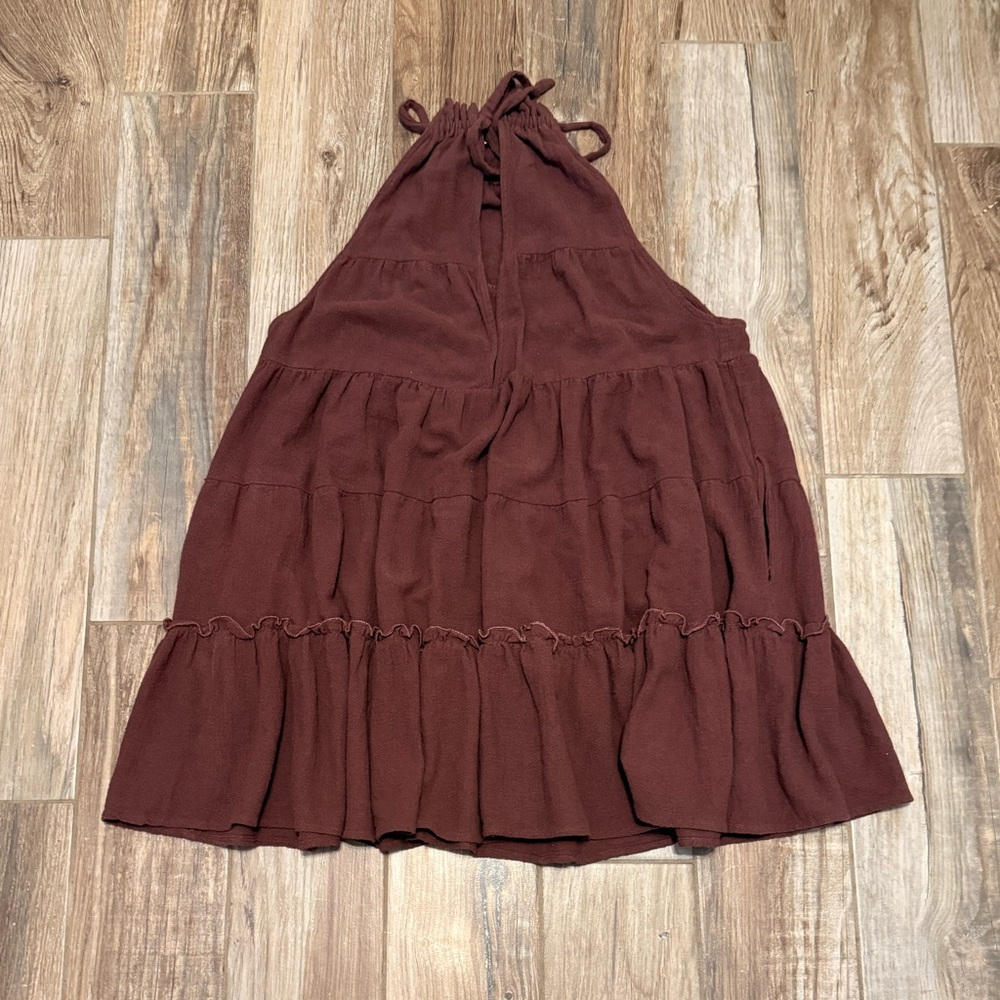 Free People Lera Ruffle Trapeze Dress - Picture 4 of 4